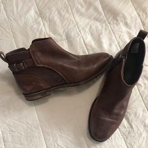 Ugg Leather Booties